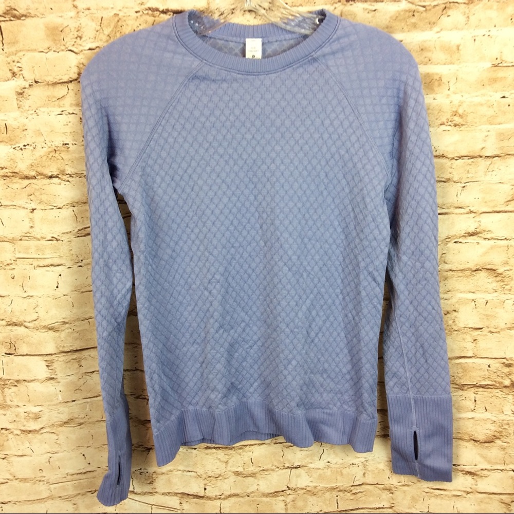 Lululemon Periwinkle Long Sleeve Top